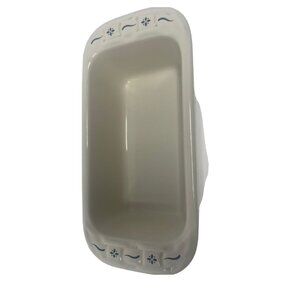 Longaberger Woven Traditions Blue Mini Loaf Pan - MINT CONDITION